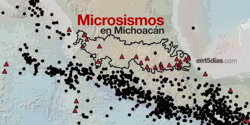 enjambres sísmicos Michoacán