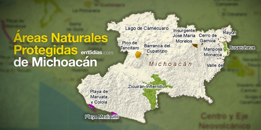 Áreas Naturales Protegidas Michoacán